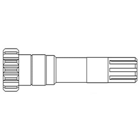 PTO Power Input Pinion Shaft -  AFTERMARKET, 906919M91